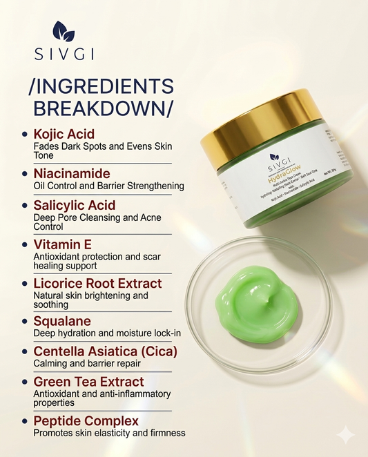 SIVGI HydraGlow - Multi Action Face Cream